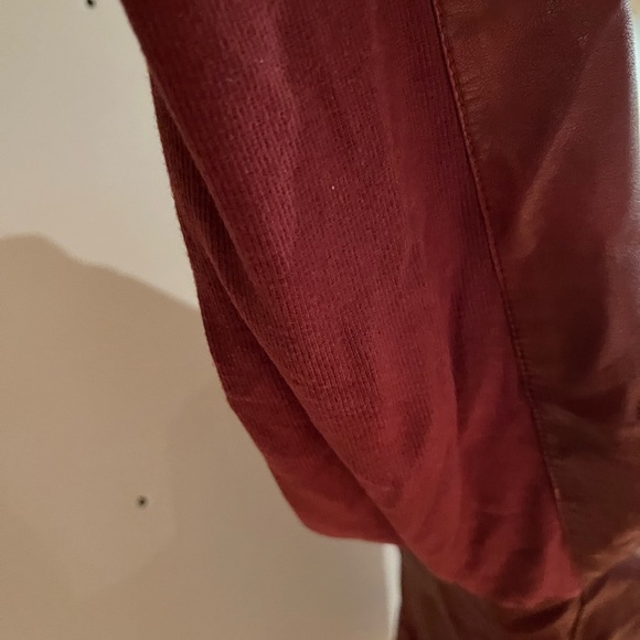 2XL Black Rivet Vegan Leather Jacket - Picture 4 of 6